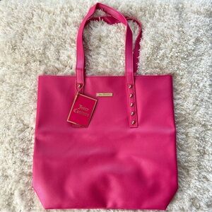 Juicy Couture Hot Pink Tote